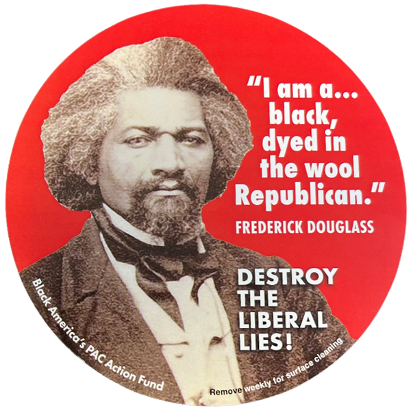 Frederick Douglas car magnet